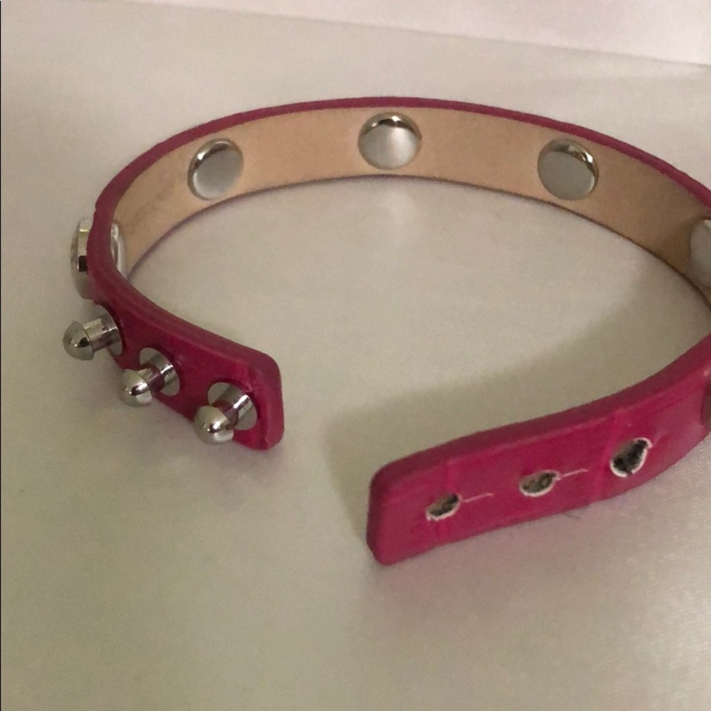 Rustic Cuff Pink Bracelet - Picture 5 of 7